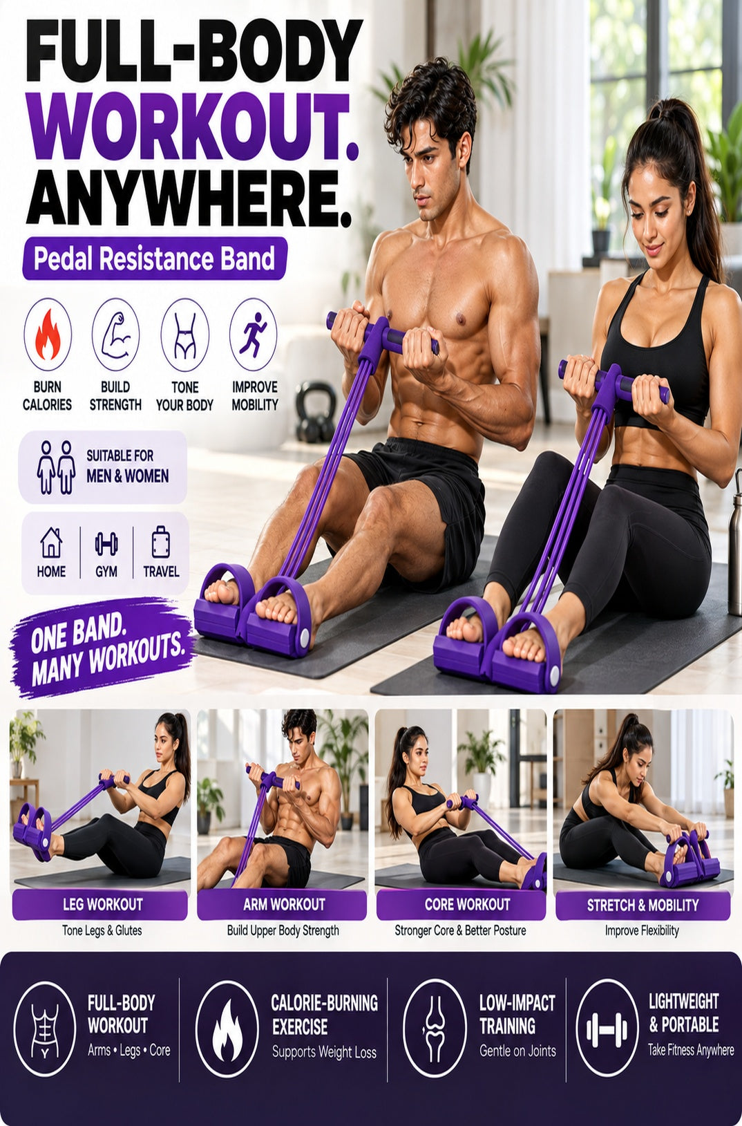 Pedal Resistance Band