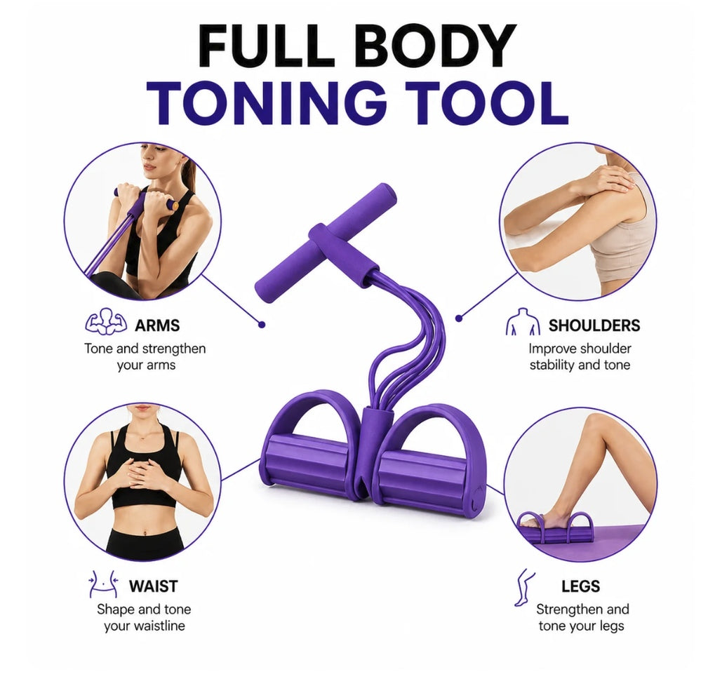 Full body toning: arms, shoulders, waist and legs